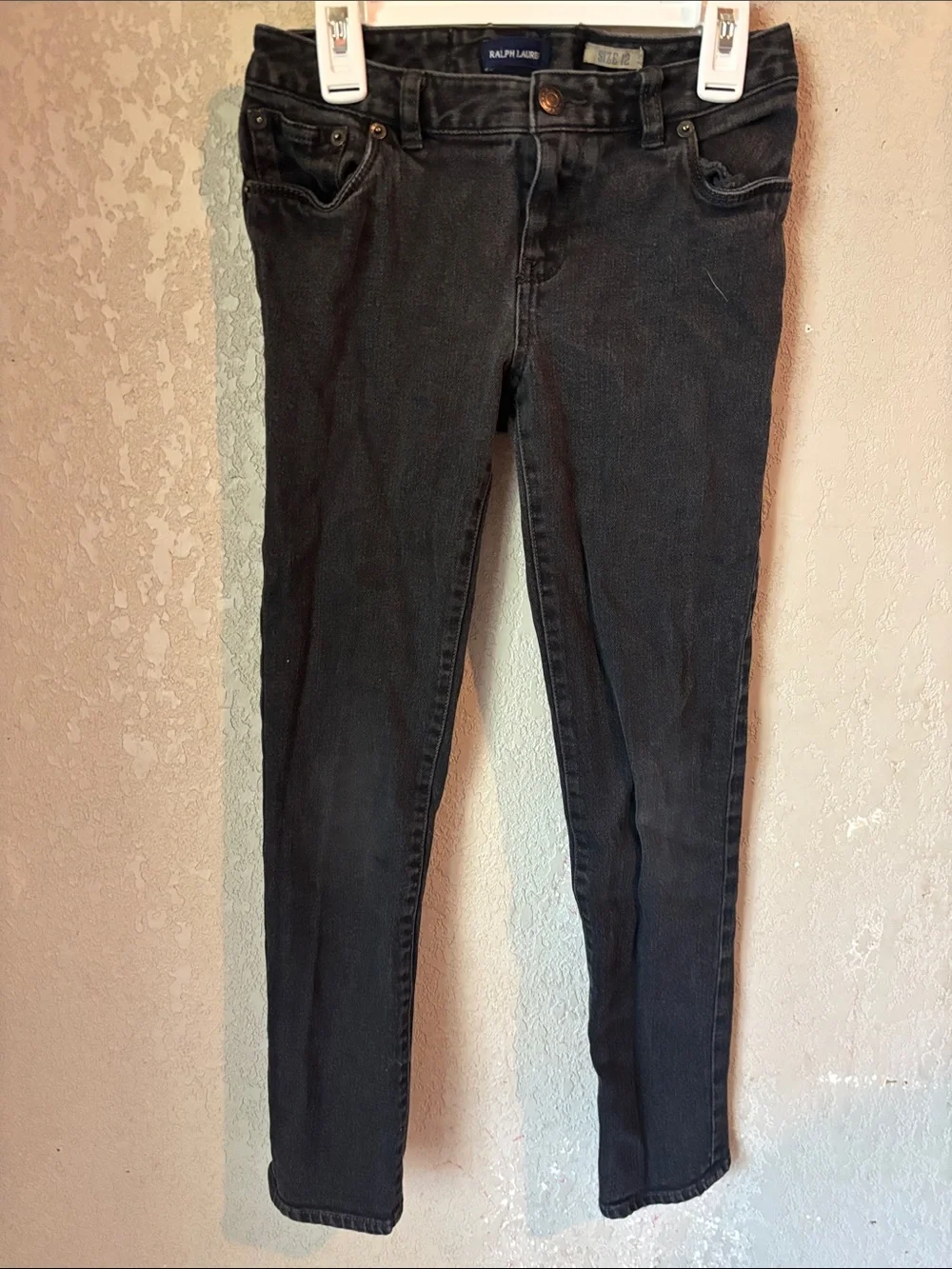 Ralph Lauren Black Skinny Jeans - girl
